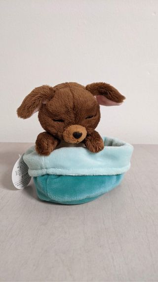 Peluche perro cachorro dormido Nici