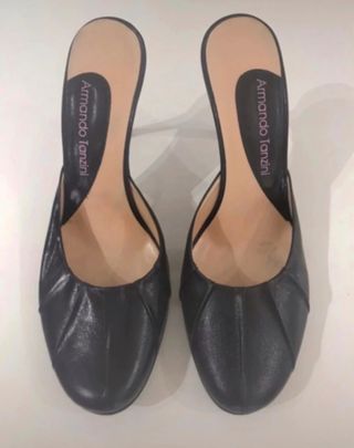 Scarpe sabot tacchi alti 10cm misura 38 italiana