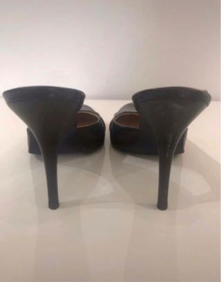 Scarpe sabot tacchi alti 10cm misura 38 italiana
