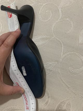 Scarpe sabot tacchi alti 10cm misura 38 italiana