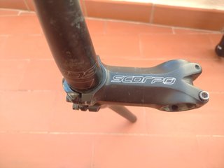 Manillar con potencia para bici mtb