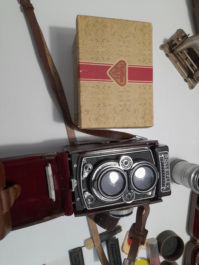 Magnifica fotocamera Rolleiflex