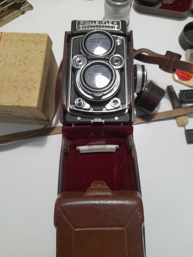 Magnifica fotocamera Rolleiflex