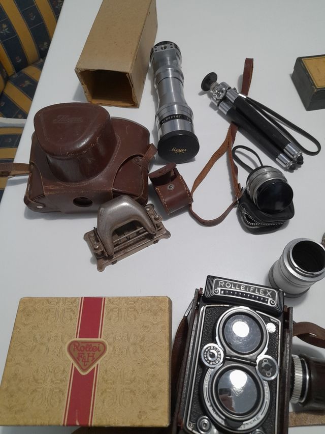 Magnifica fotocamera Rolleiflex