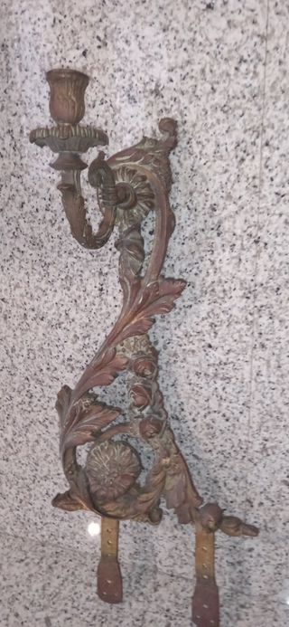 Aplique adorno candelabro.