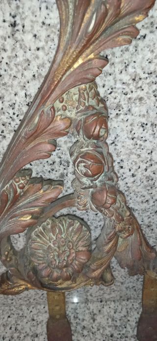 Aplique adorno candelabro.