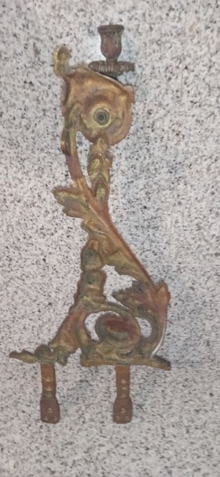 Aplique adorno candelabro.