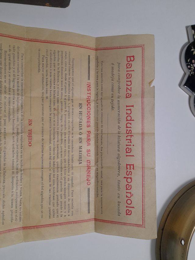 Bilancia industriale per pesare cotone