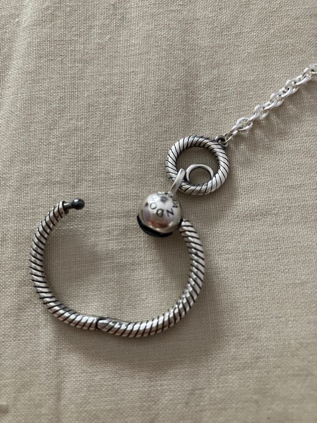 Pandora original collar plata