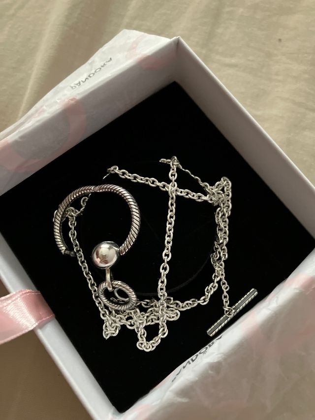 Pandora original collar plata