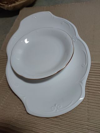 Vajilla porcelana Bavaria nueva  12 comensales
