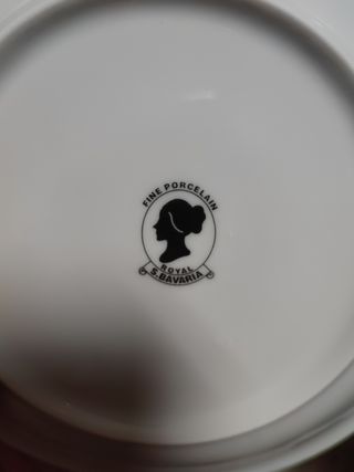 Vajilla porcelana Bavaria nueva  12 comensales