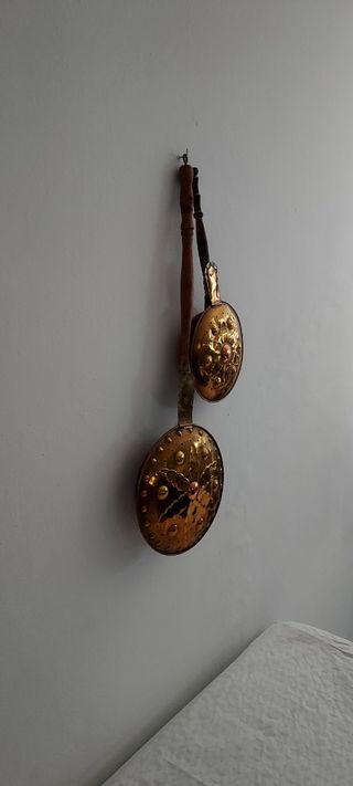 calentadores cama antiguos