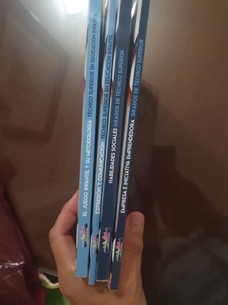 libros de grado superior educación infan