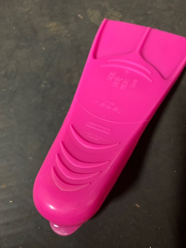 Aletas sin usar talla 37 38 decathlon