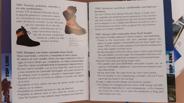 Botas dobles de montaña Bestard