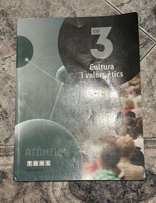 3Eso Cultura i valors ètics