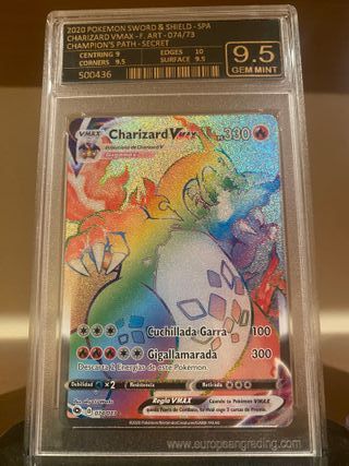 Charizard vmax 9,5