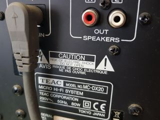 Minicadena Teac MC DX20