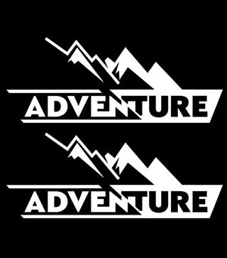 Pegatina Adventure maletas