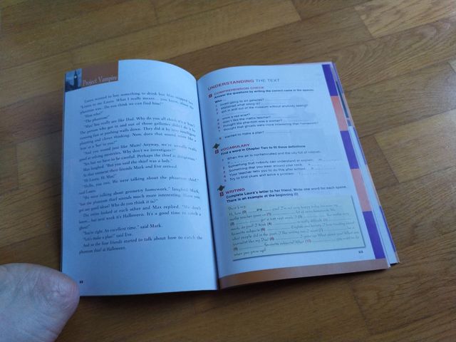 Project Vampire. Libro de inglés