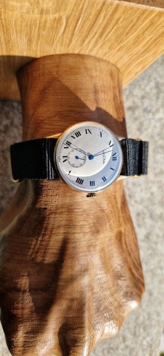 Orologio meccanico Vulcain in oro 18k