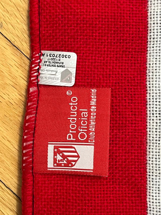 ANTIGUA BUFANDA FINAL CHAMPIONS 2014