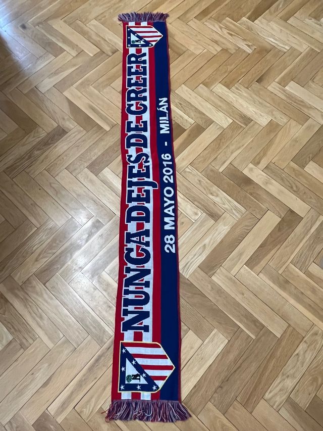 ANTIGUA BUFANDA FINAL CHAMPIONS 2014