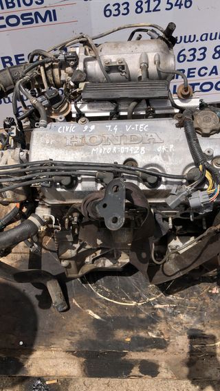 MOTOR HONDA CIVIC 1999 1.5 16V REF. D15Z8