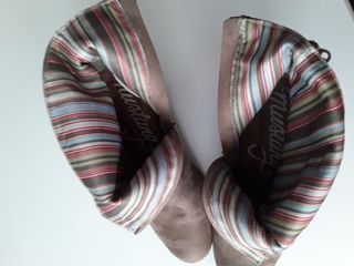 Botines de piel de serraje, Mustang T 38