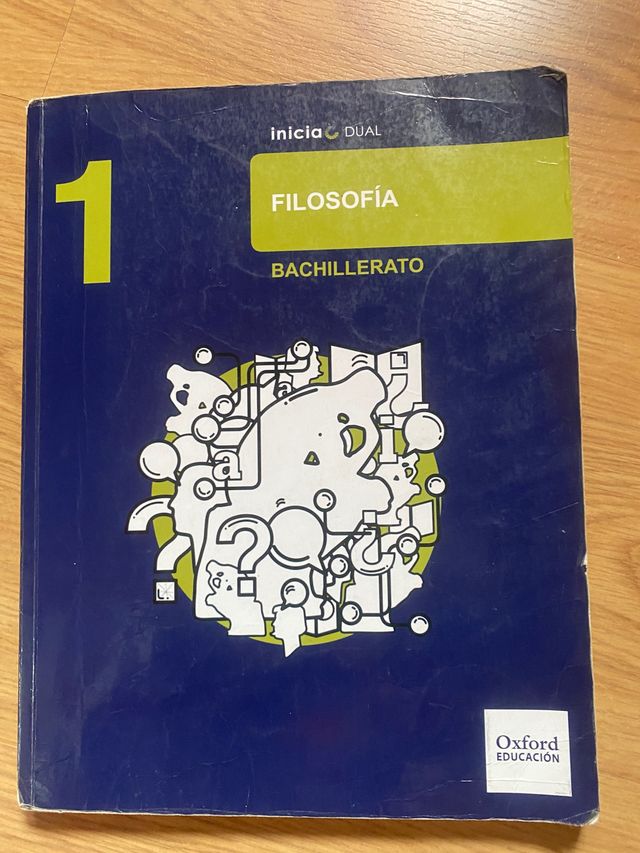 libro filosofía 1º bachillerato