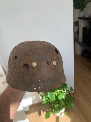 Elmetto M38 ww2 fj paracadutista tedesco