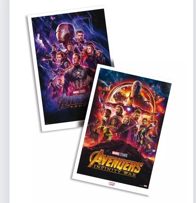 2 pósters Avengers