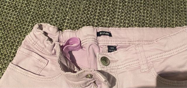 Pantalón corto jeans rosa de 12 años Kiabi