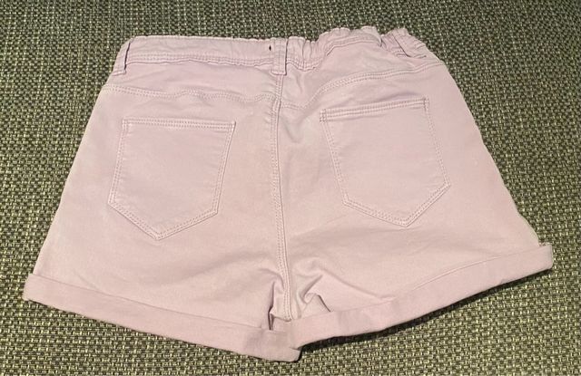 Pantalón corto jeans rosa de 12 años Kiabi