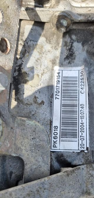 CAJA CAMBIOS RENAULT LAGUNA 2005 1.9 DCI PK6018