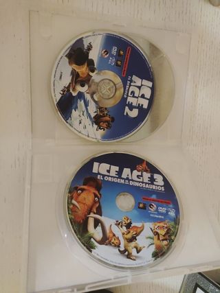 DVD Trilogía Ice Age