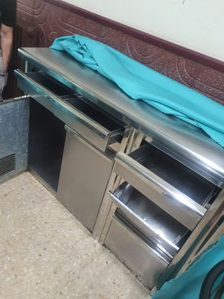 631213000 deja wasap mueble cafetero acero inox