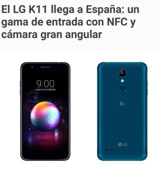 𝐋𝐆 𝐊𝟏𝟏 – 𝟏𝟔 𝐆𝐁 – 𝐋𝐢𝐛𝐫𝐞 – 𝐌𝐮𝐲 𝐛𝐮𝐞𝐧 𝐞𝐬𝐭𝐚𝐝𝐨.