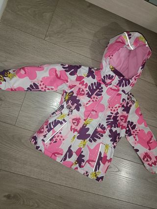 2 Chaquetas impermeables para gemelas con forro