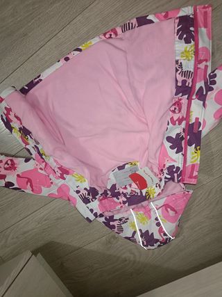 2 Chaquetas impermeables para gemelas con forro