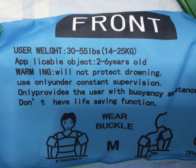 Chaleco salvavidas con manguitos