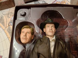 Figura Indiana Jones Sideshow + Extras.