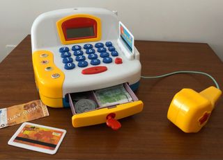 Set ábaco ikea + máquina registradora