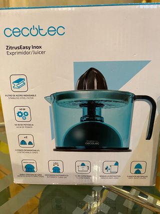 Exprimidor de cítricos con acero inoxidable