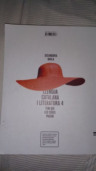 Secundaria baula Llengua catalana literatura 4