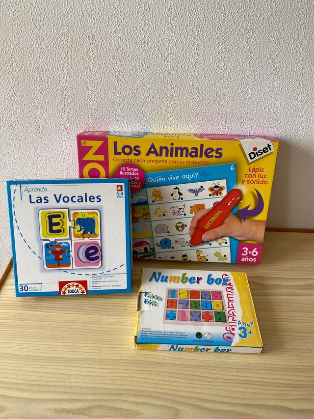lote de 3 juegos.