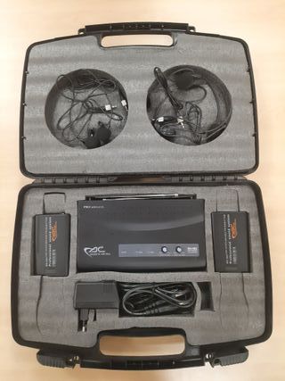 Doble equipo micrófonos de pinza Acoustic Control