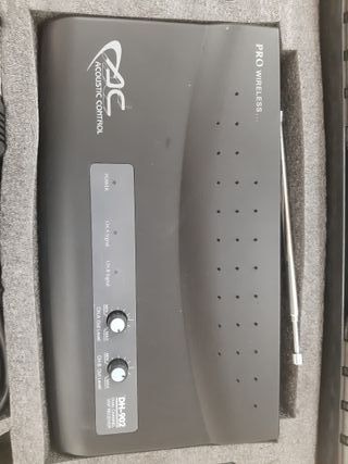 Doble equipo micrófonos de pinza Acoustic Control