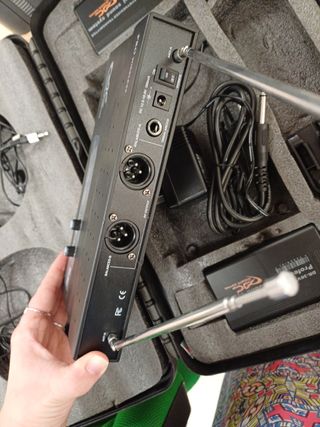 Doble equipo micrófonos de pinza Acoustic Control